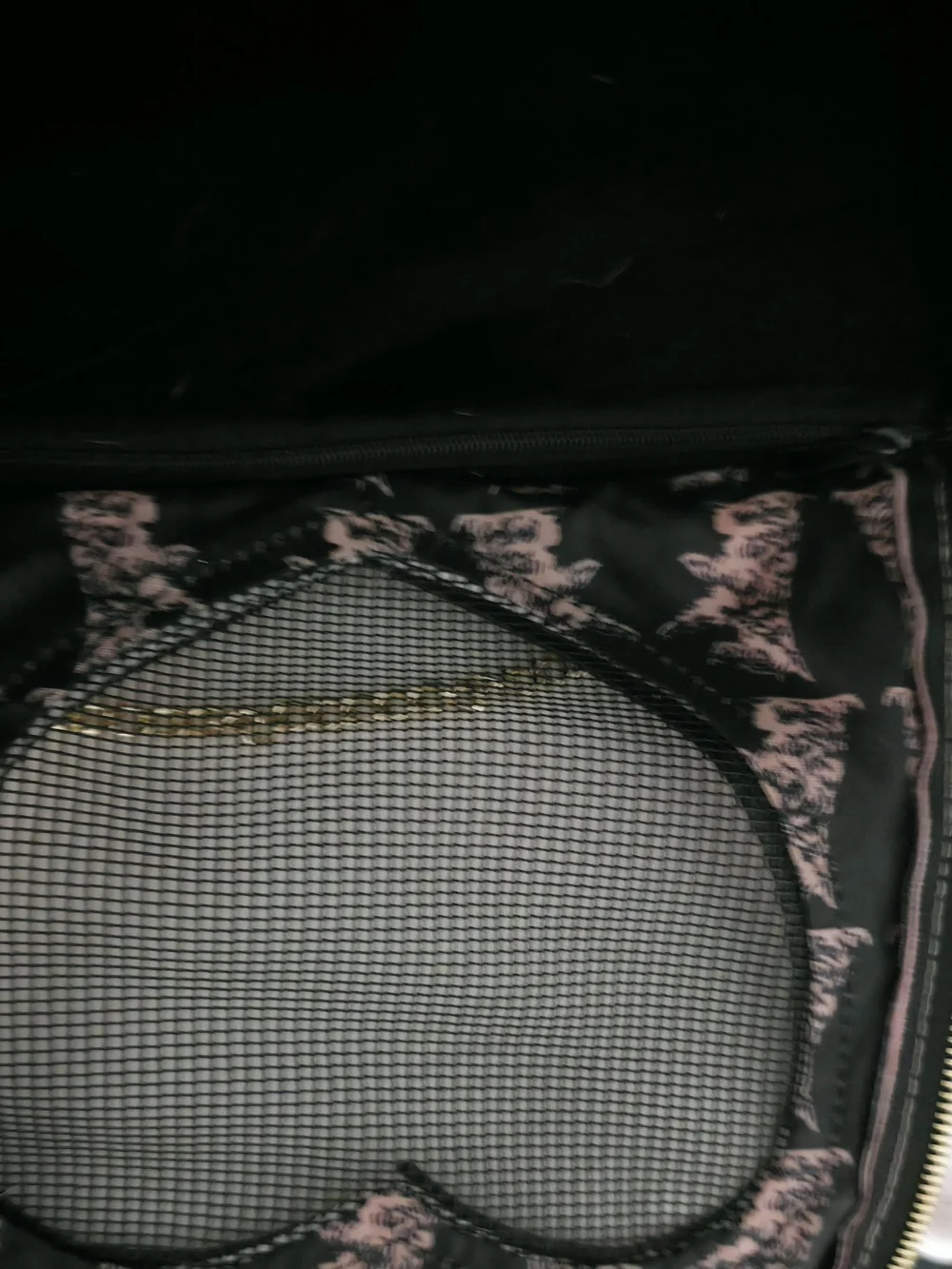Juicy Couture Pink Canvas Weekender Bag